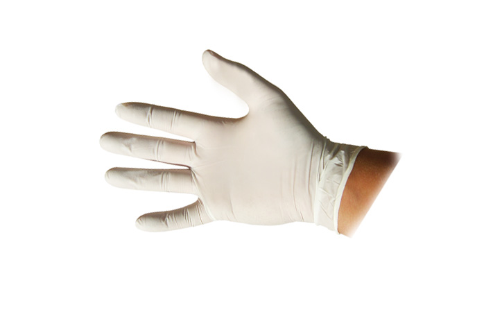 Latex Handschuhe weiss, Größe XL, VE 100
