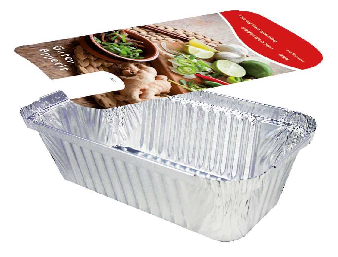 Aluschale R13-670L mit Motivdeckel "Asia", 100 Stück/Packung
