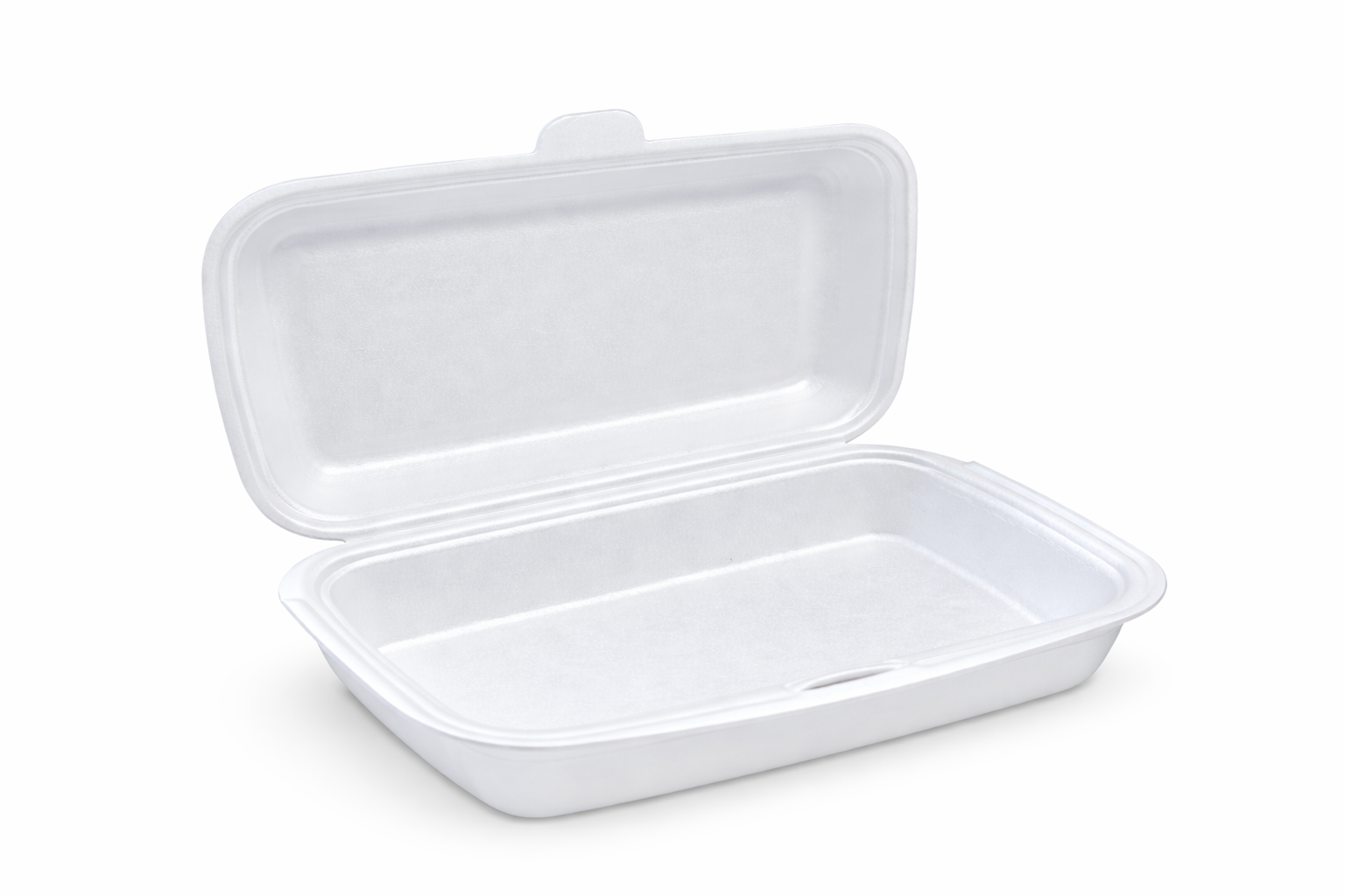 Lunchbox groß, HB10 (IP10), weiß, geschäumt, 500 Stück/Karton