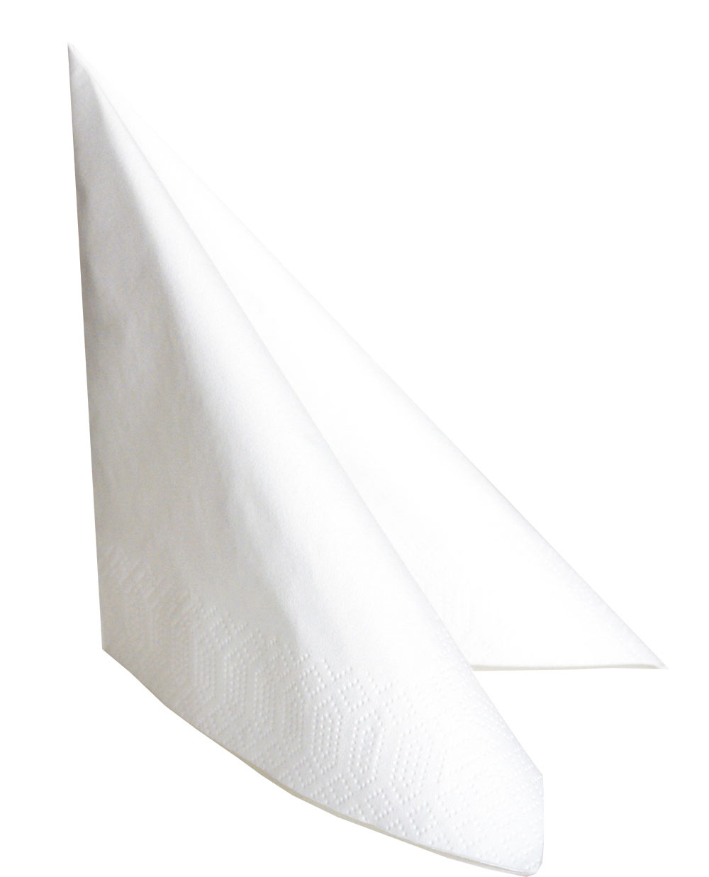 Zelltuchservietten 33 x 33cm, 1/4 Falz, weiß (1000 Stück/Karton)