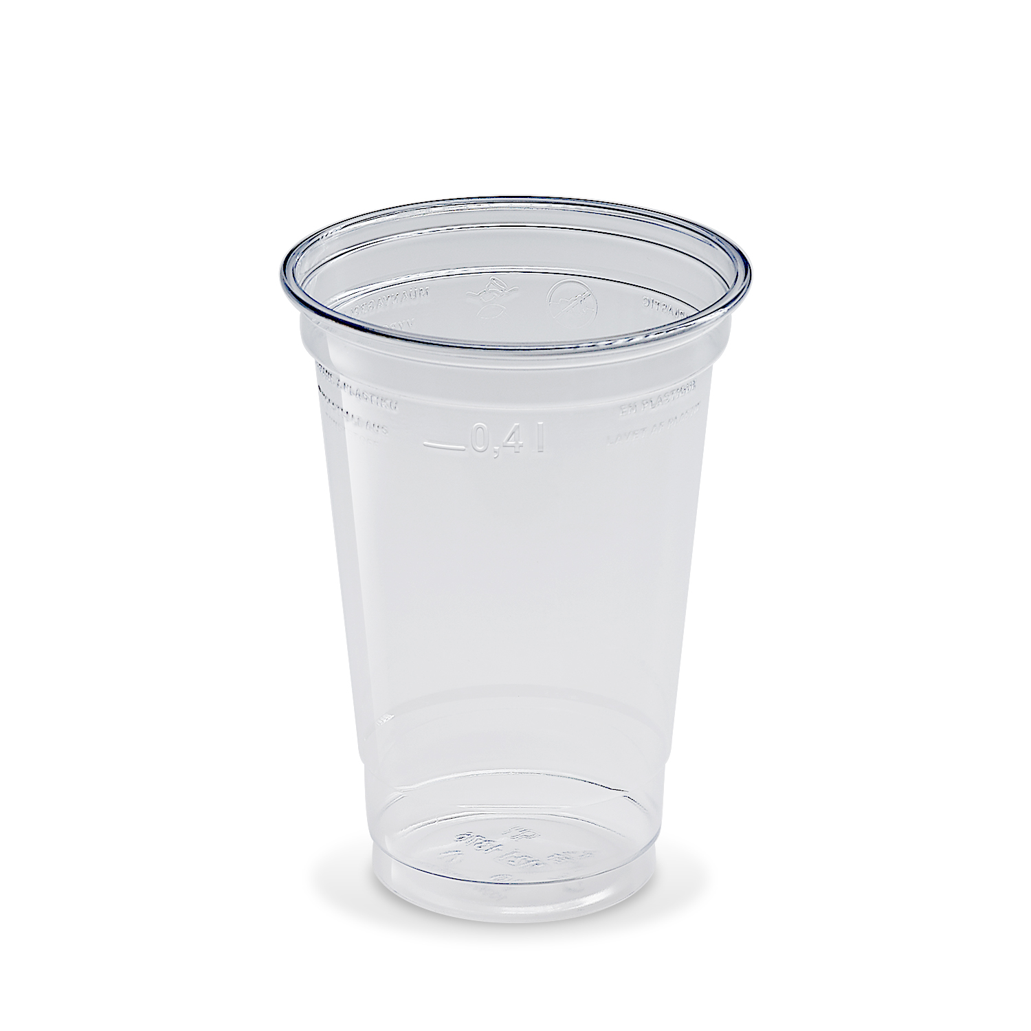 400ml rPET ClearCup Smoothie Shake Obst Becher (50 Stück/Packung) 400ml rPET ClearCup Smoothie Shake Obst Becher (50 Stück/Packung)