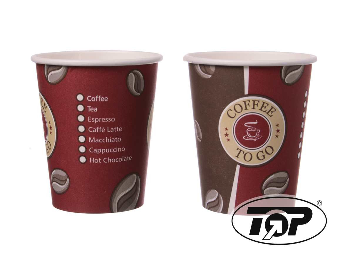 Kaffeebecher 200ml "Topline", Ø 80mm, (VE 20x50) 1000 Stück/Karton