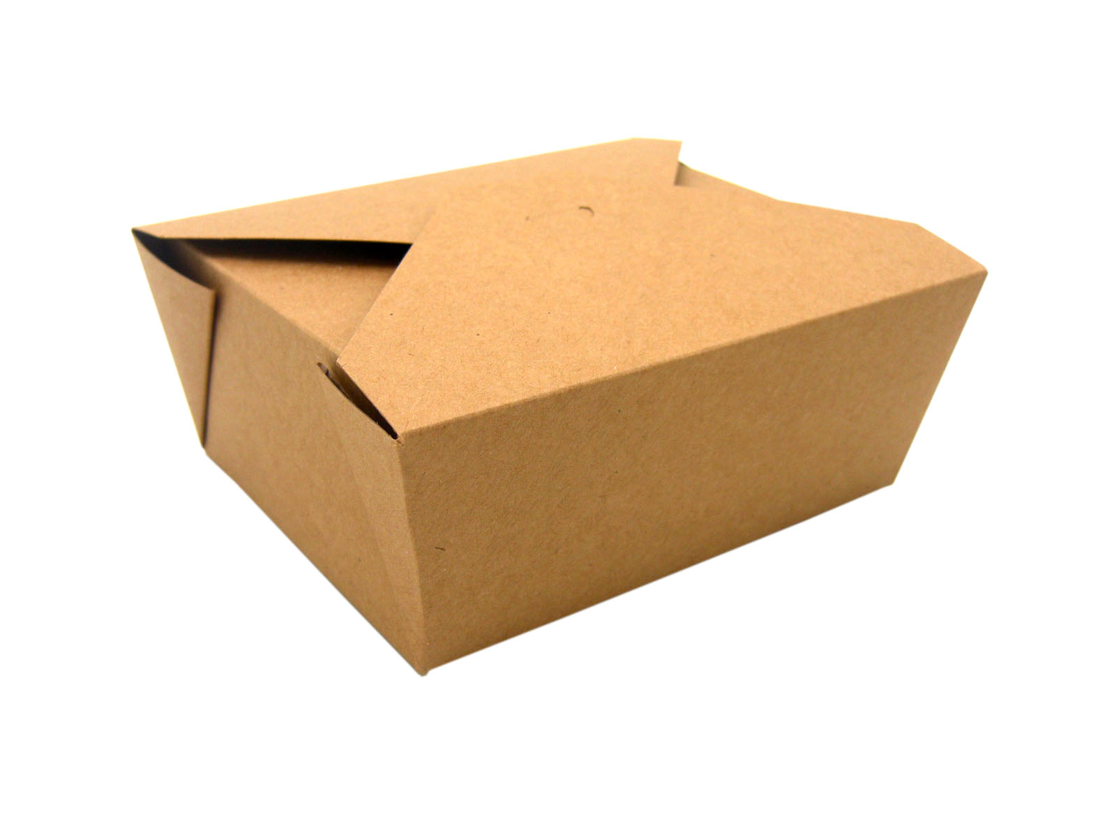 Kraft Papier Lunchbox 1150ml, 150x120x65mm, 245 Stück/Karton