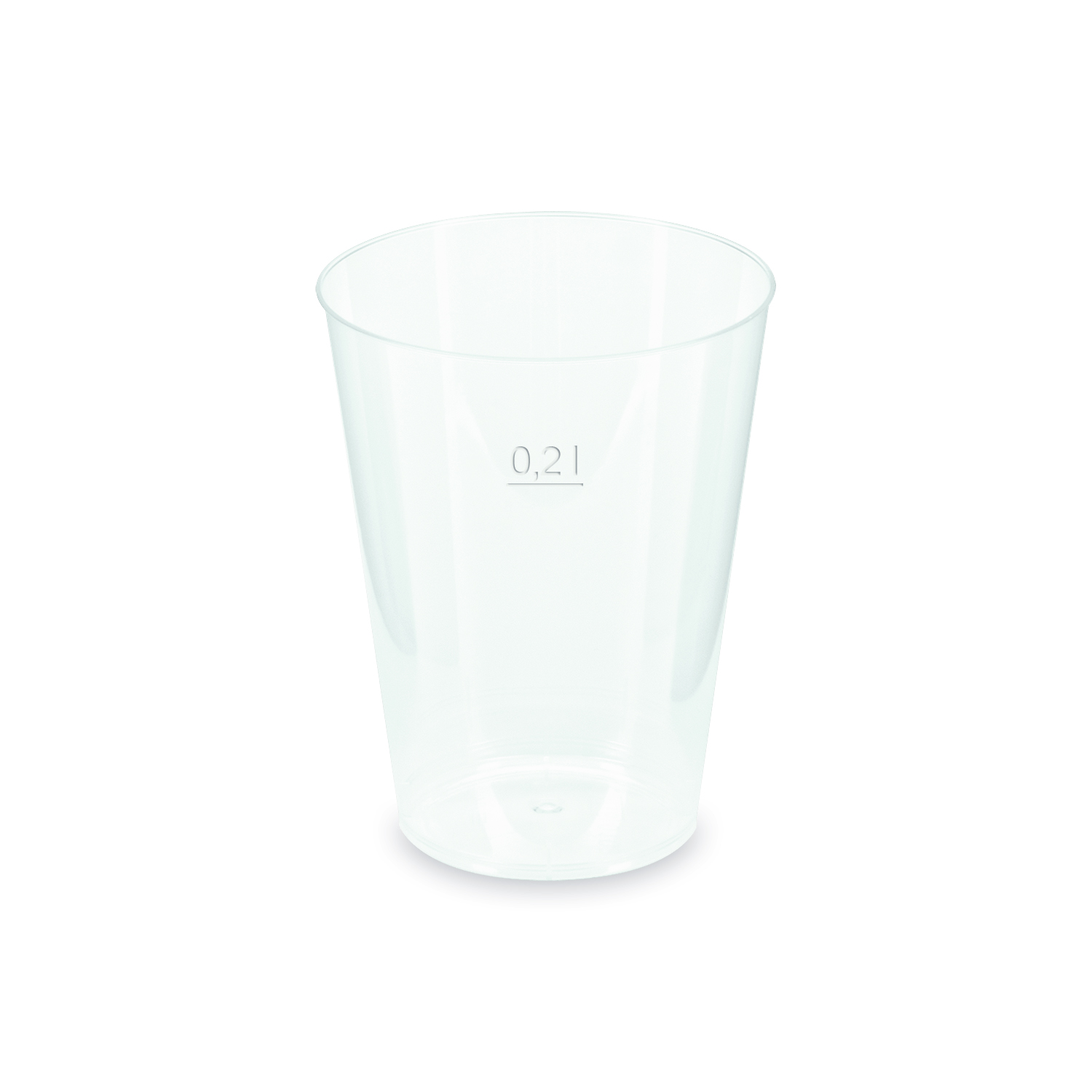 MEPAL Mehrweg-Trinkbecher Weiß 200 Ml – 1 Stück, Spülmaschinenfest