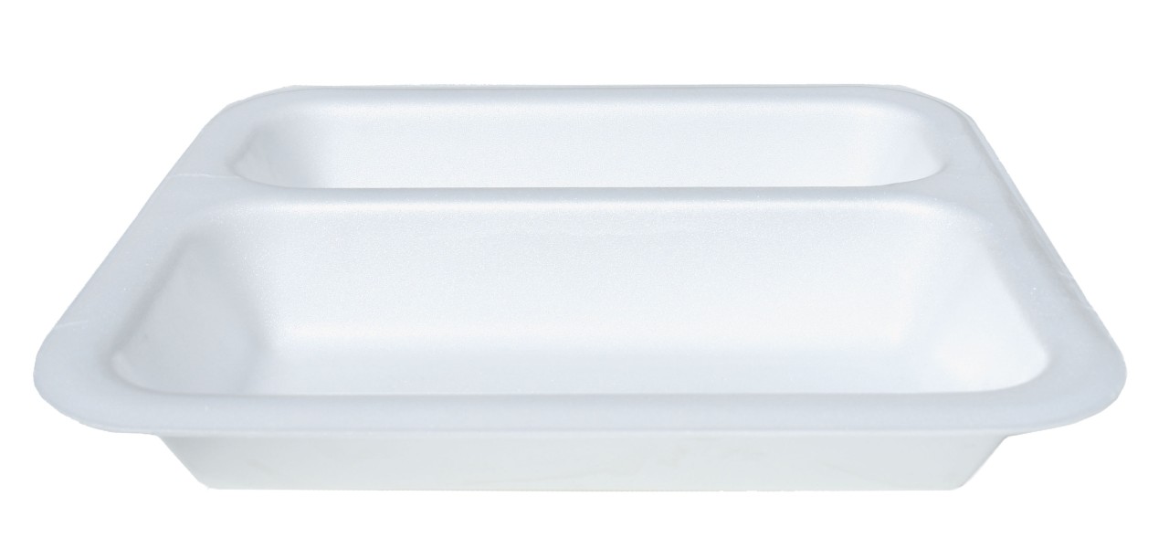 Siegelschalen "602" 2-geteilt, Gr. A, 1250 ml, 200 Stück/Karton Siegelschalen "602" 2-geteilt, Gr. A, 1250 ml, 200 Stück/Karton