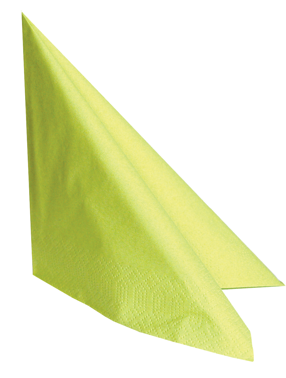 DUNI Servietten 40x40cm, 3-lagig, 1/4 Falz, kiwi, 1000 Stück/Karton