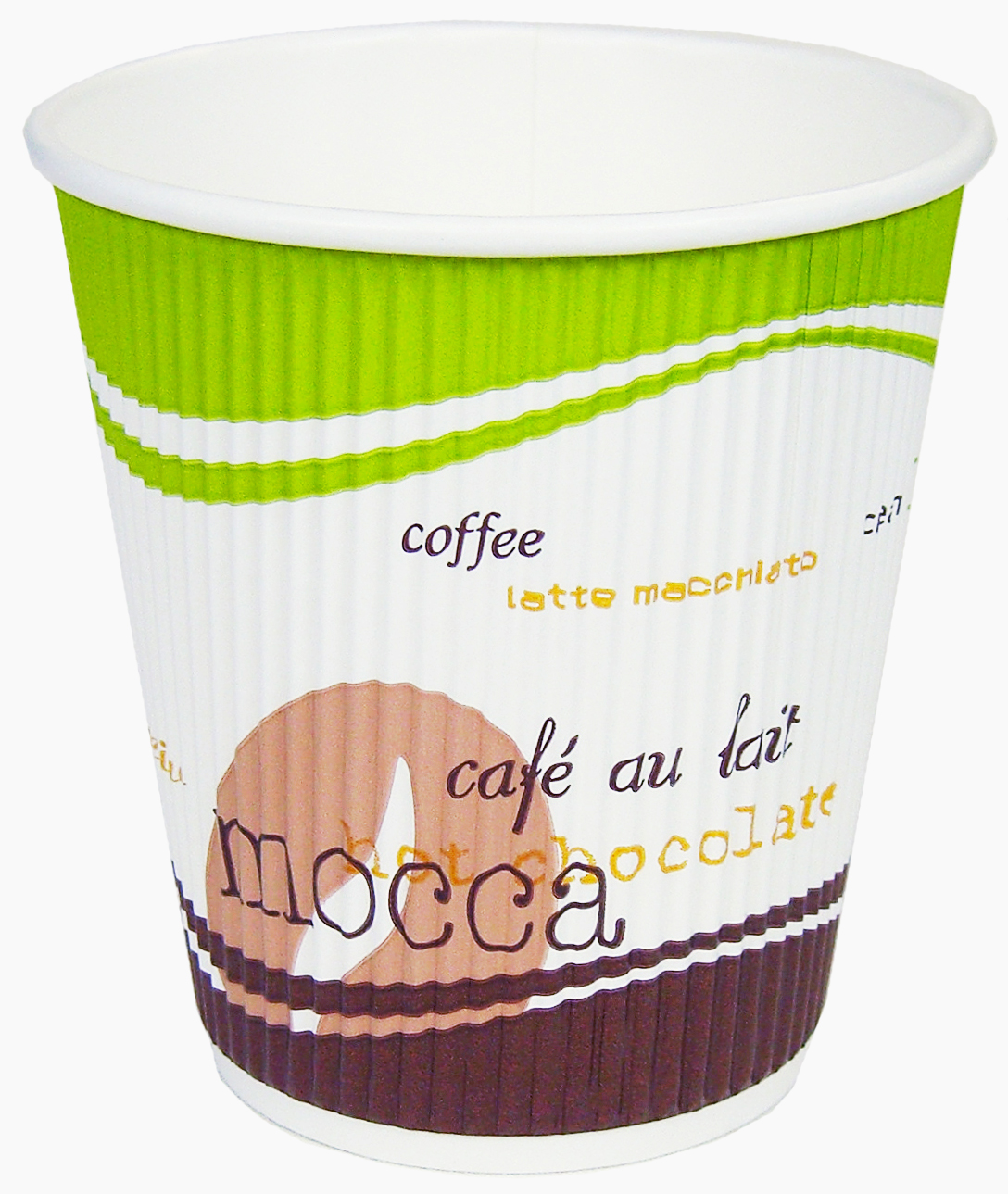 Kaffee To-Go Becher 250ml "Ripple" 30 Stück/Packung