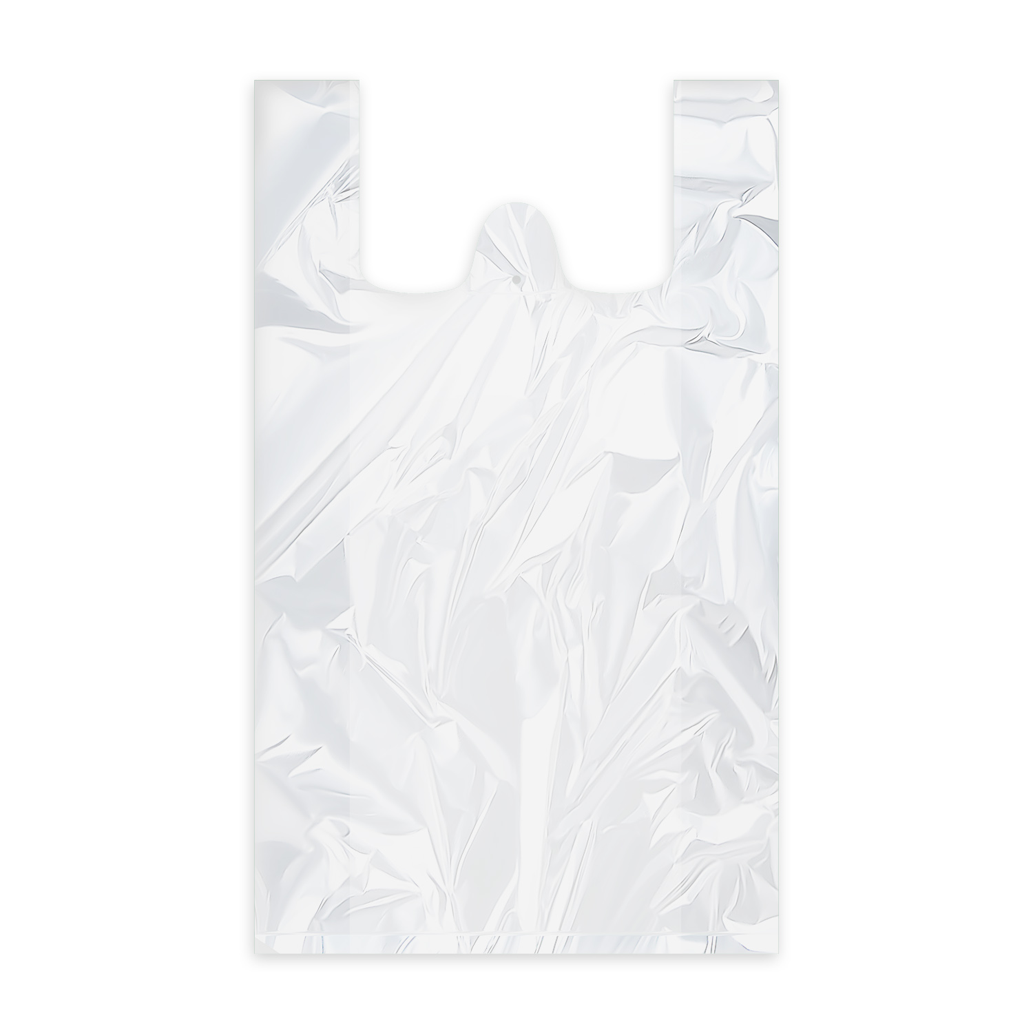 Hemdchen-Tragetasche groß, 30+18x55cm, weiß, 2000 Stück/Karton