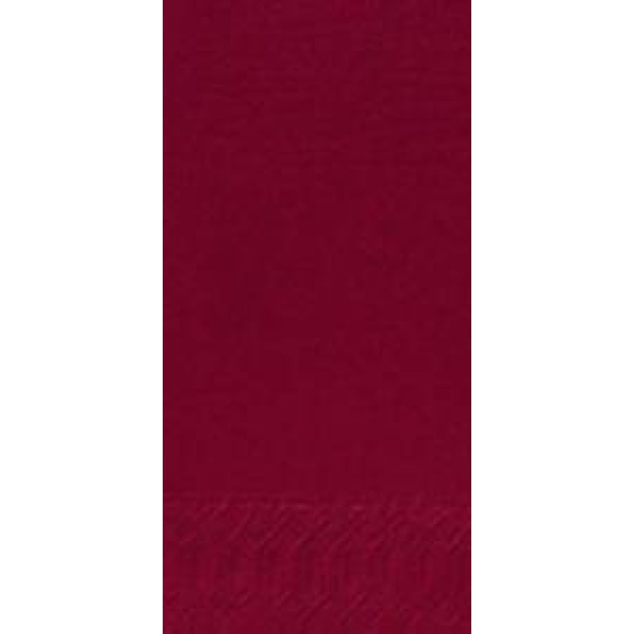 Serviette 33x33cm, 2-lagig, 1/8-Falz, bordeaux, (8x250) 2000 Stück/Karton