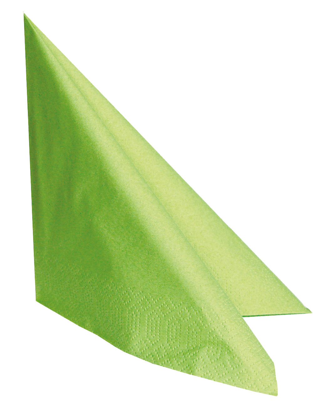 DUNI Serviette 33x33cm, 3-lagig, 1/4-Falz, kiwi, 1000 Stück/Karton