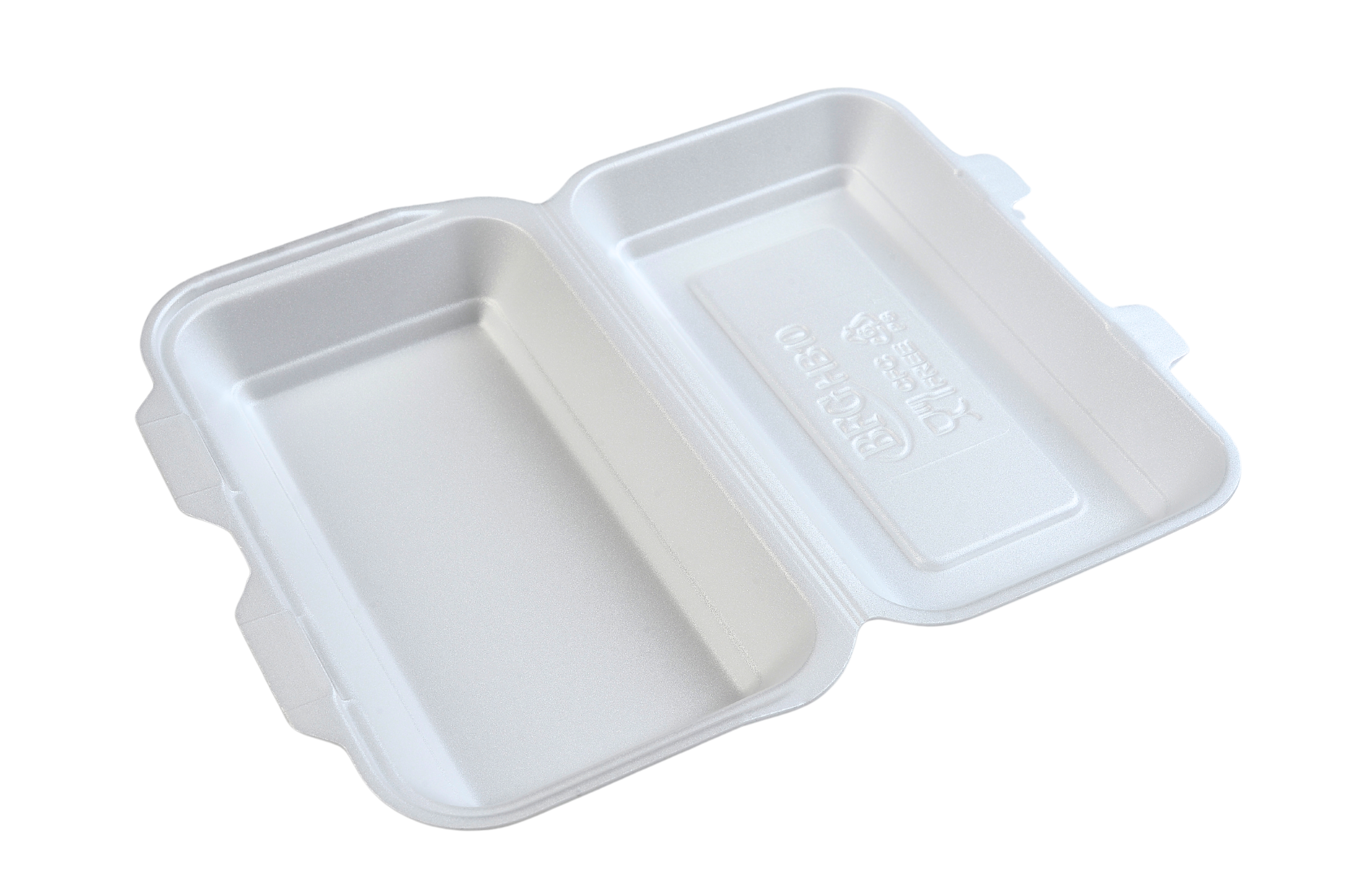 Lunchbox HB10 Lunchbox groß, HB10 (IP10), weiß, geschäumt, 500 Stück/Karton