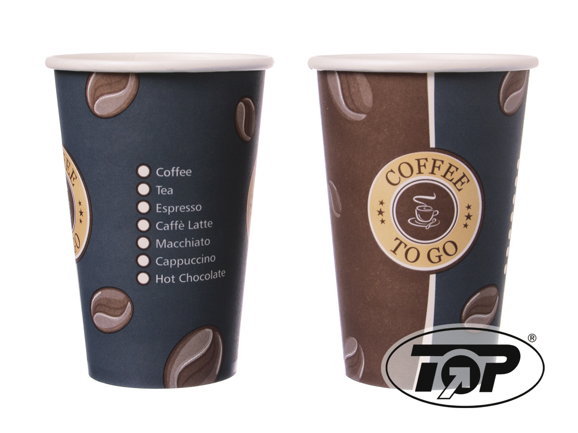Kaffeebecher 300ml "Topline", slim, Ø 80mm, (VE 20x50) 1000 Stück/Karton