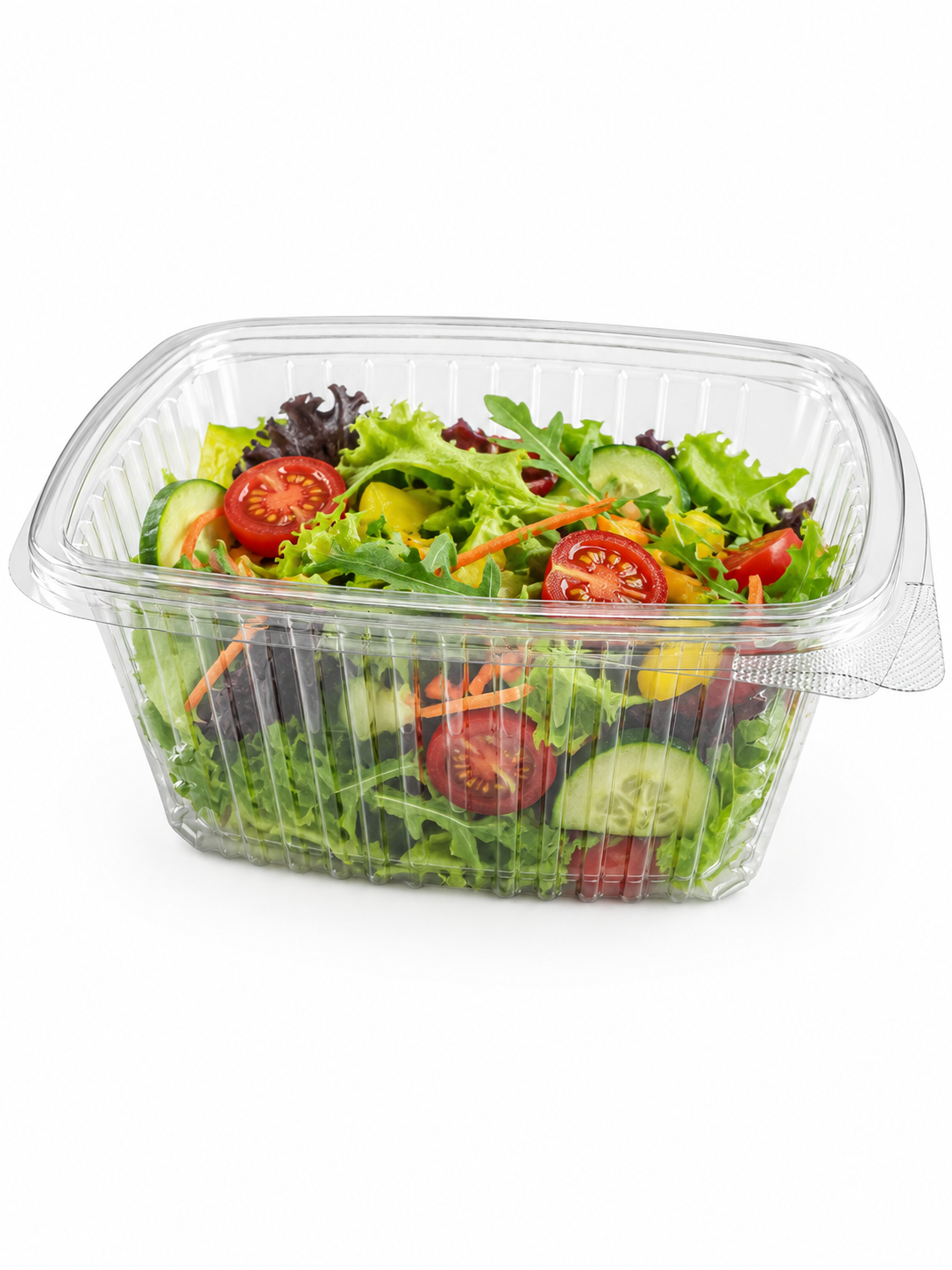 Salatschale Beilagenschale "OHC", 500ml, mit anhängendem Deckel 800 Stück/Karton