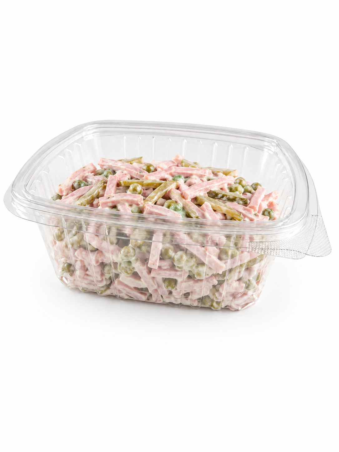 Salatschale Beilagenschale "OHC", 375ml,  mit anhängendem Deckel 800 Stück/Karton