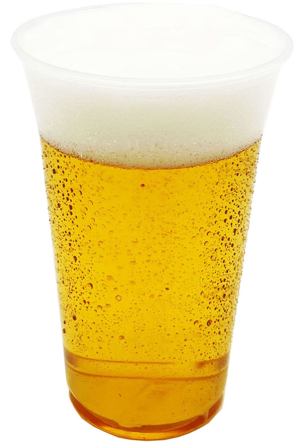 PP Trinkbecher 500 ml, glatt, klar, (16x70) (1120 Stück/Karton)