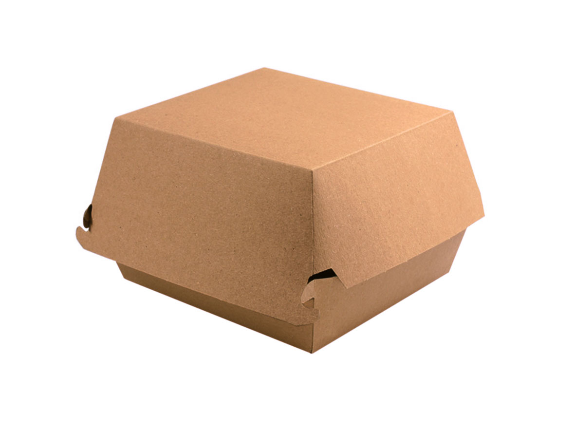 "eco-bio-Line" Hambuger Box klein, 300 Stück/Karton