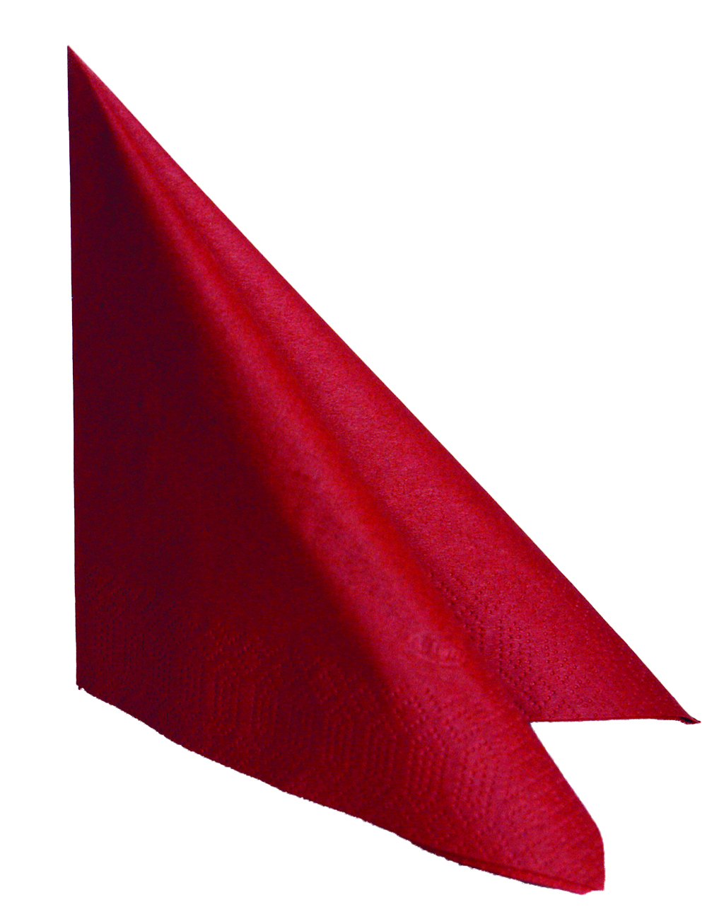 Servietten 40x40cm, 3-lagig, 1/4 Falz, bordeaux, 1600 Stück/Karton