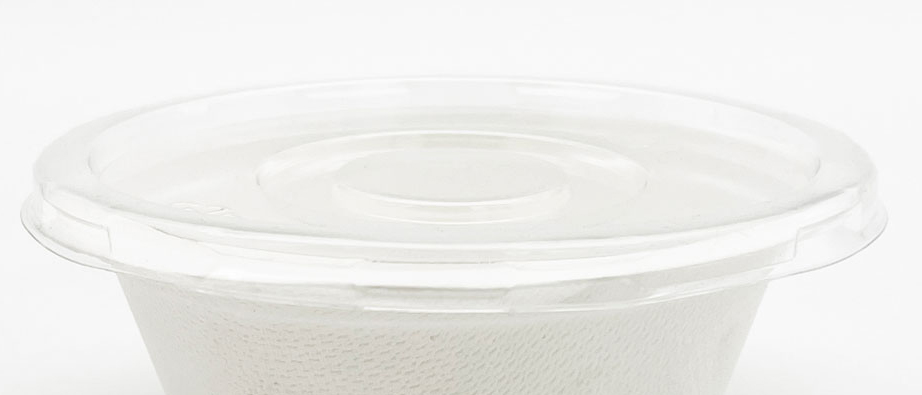 Deckel für Bagasse-Schalen 12oz oder 16oz