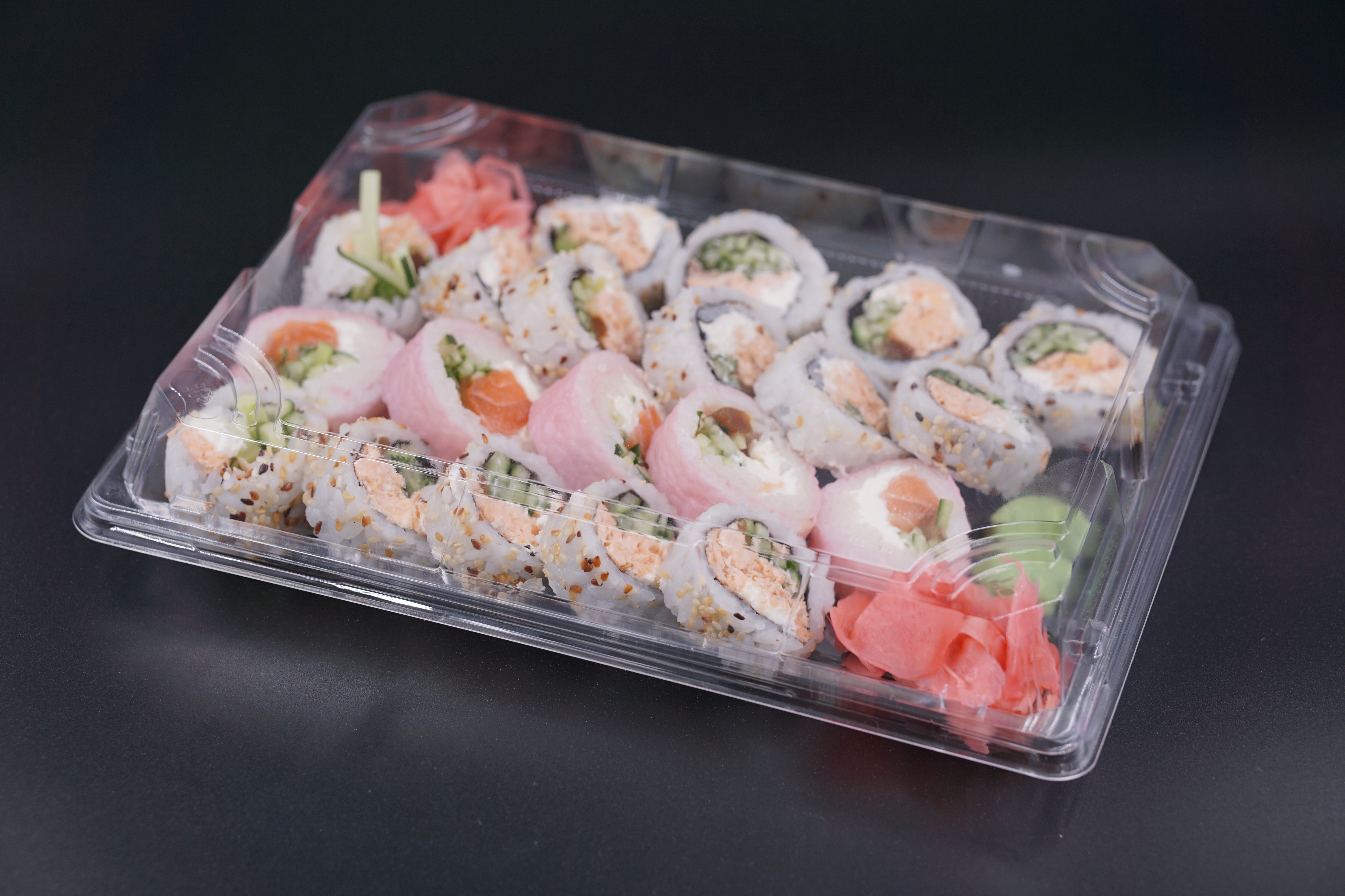 Sushi-Schale S11/T50 Komplett SET, 260x190x45mm, 300 Stück/Karton