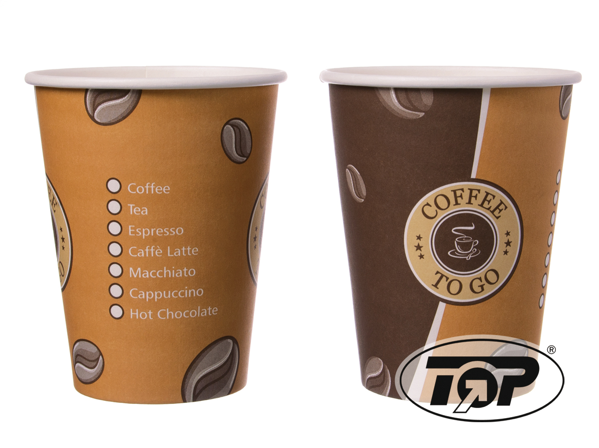 Kaffeebecher 300ml "Topline", Ø 90mm, (VE 20x50)  1000 Stück/Karton Kaffeebecher 300ml "Topline", Ø 90mm, (VE 20x50)  1000 Stück/Karton