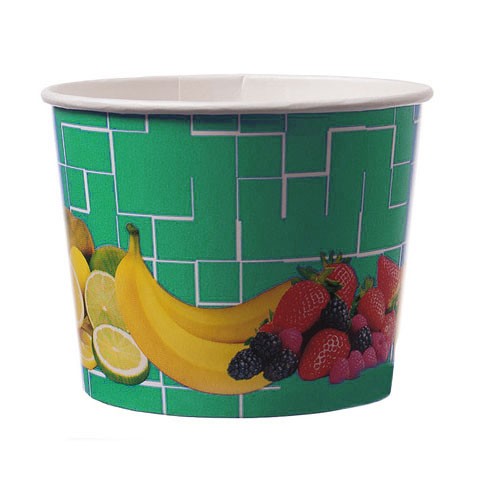 Eisbecher "Früchte", 500ml (450/523), grün, 200 Stück Eisbecher "Früchte", 500ml (450/523), grün, 200 Stück