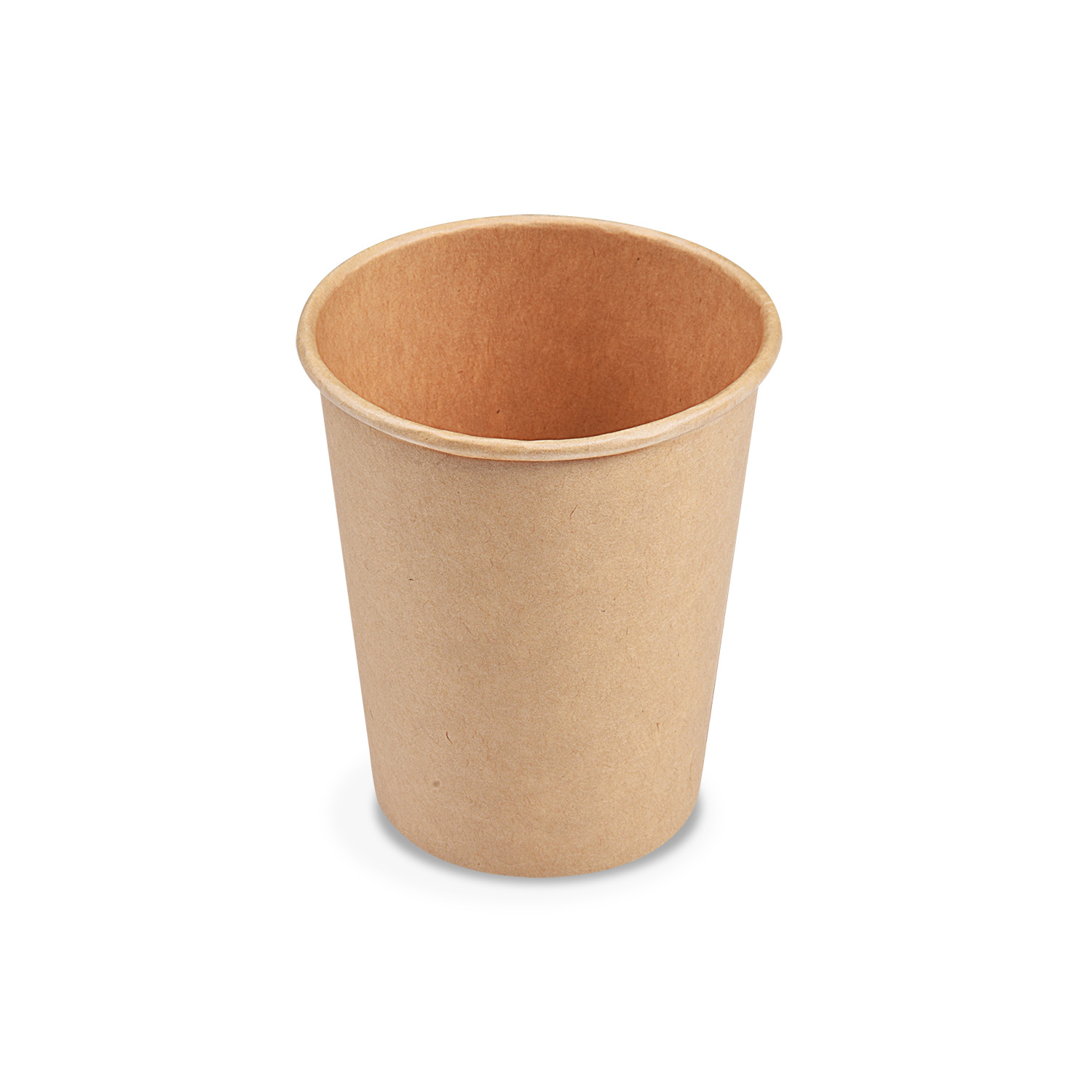 ToGo Kaffee Heißgetränkebecher Kraft in "bio-braun" 200 ml / 8oz (1000 Stück/Karton)