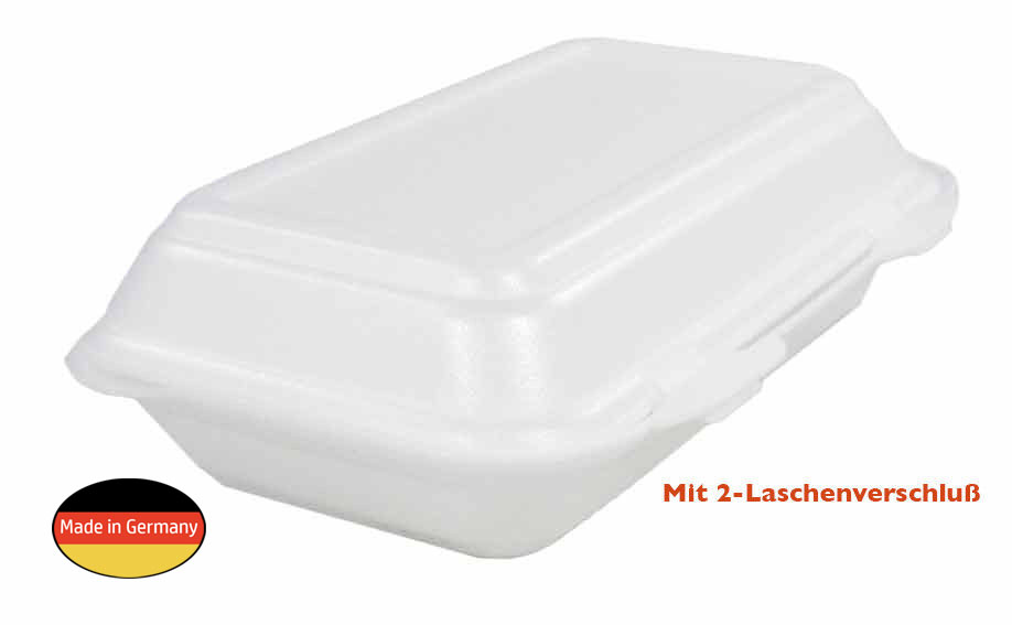 Lunch-Box groß "IP 10", geschäumt (XPS) 500 Stück im Karton