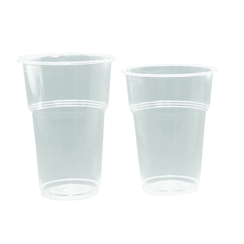 Trinkbecher 300ml / 0,3L, Bierbecher, PP, klar, 50 Stück/ Packung